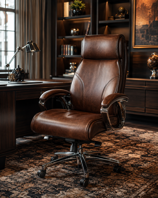 Thornefield Cognac Grand Director Chair